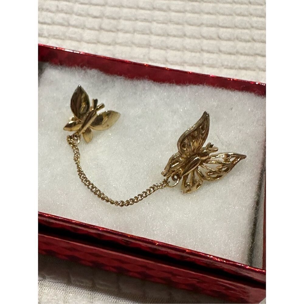 Butterfly sweater pin